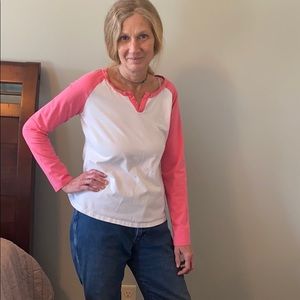 Baseball style shirt